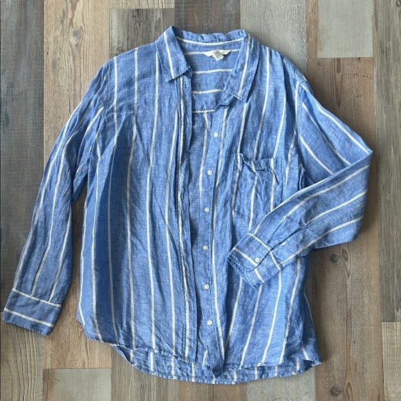H&M Tops - H&M Linen Shirt